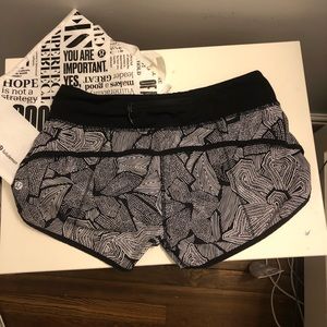 Lululemon speed shorts